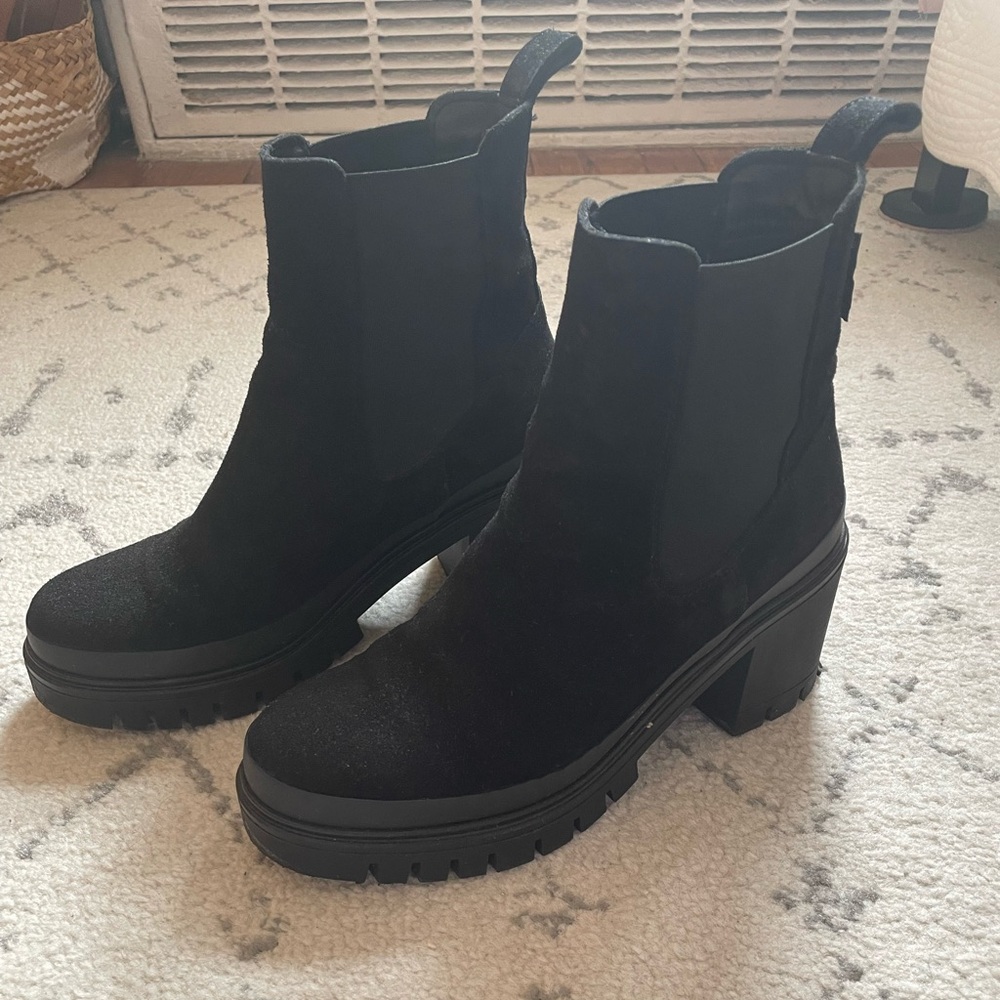 Russell & Bromley water repellent chunky platform boots